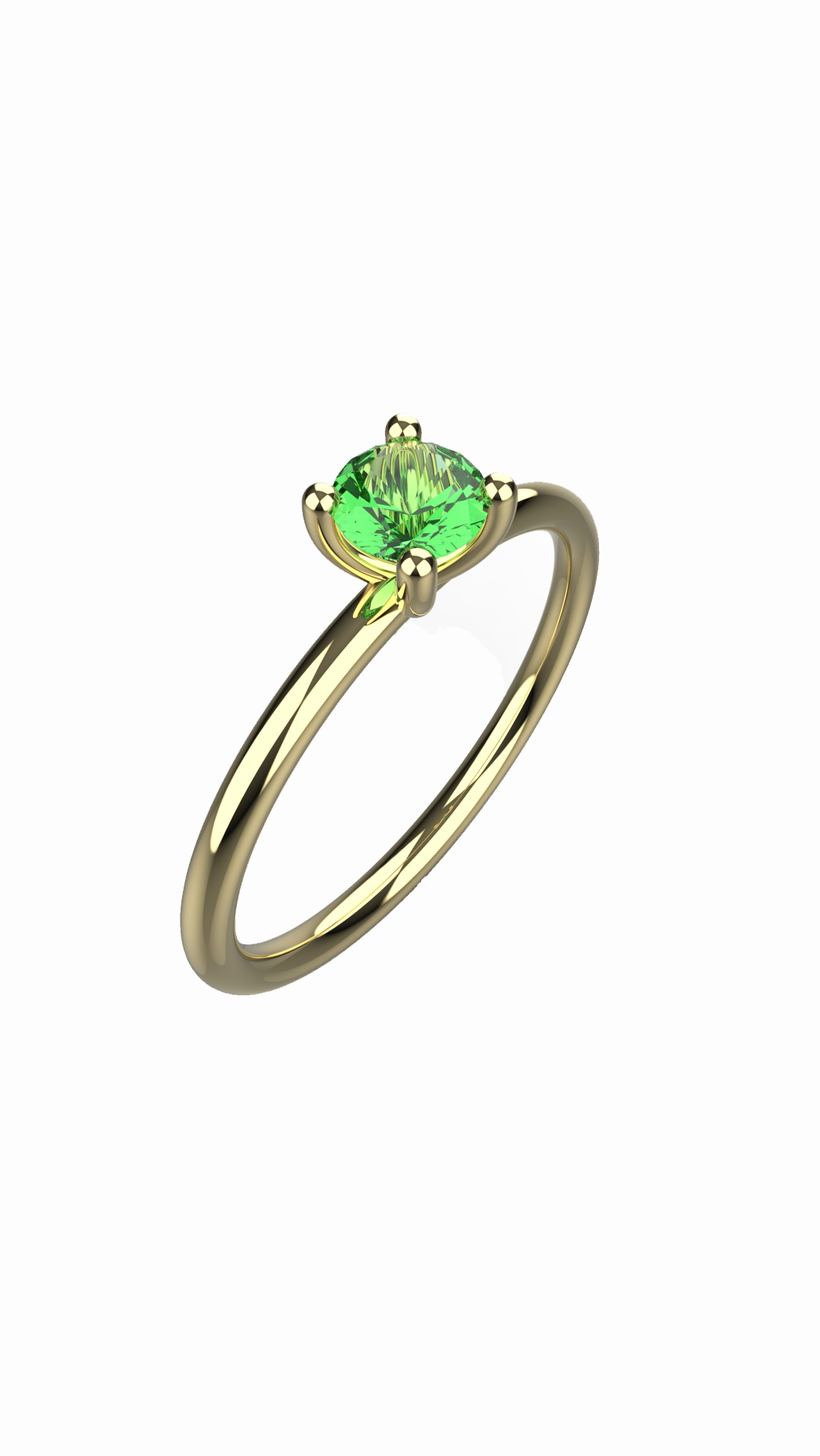 Anillo Agosto de Peridoto